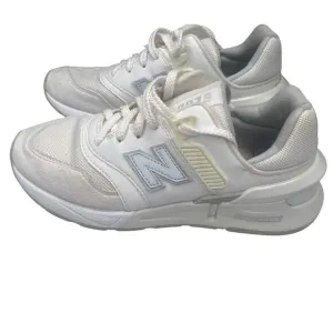 New Balance 997 White &amp; Gray ABZORB Running Shoes Mens Size 5.5 Sneakers