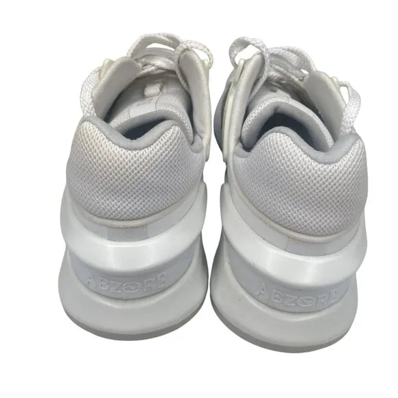 New Balance 997 White &amp; Gray ABZORB Running Shoes Mens Size 5.5 Sneakers
