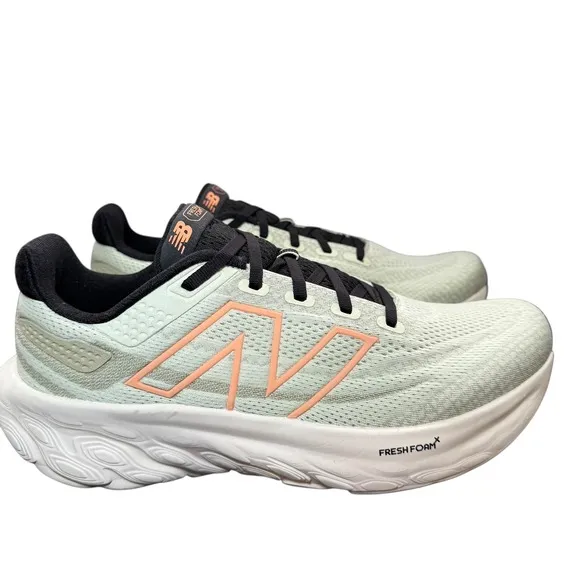 New Balance Fresh Foam 1080v13 Running Shoes W1080ACC Women's 10.5 Aqua Peach