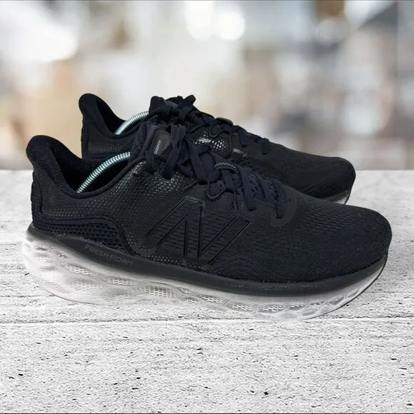 New Balance Fresh Foam X More V3 Men's Size 11.5 D Black Running‎ Shoes MMORLK3