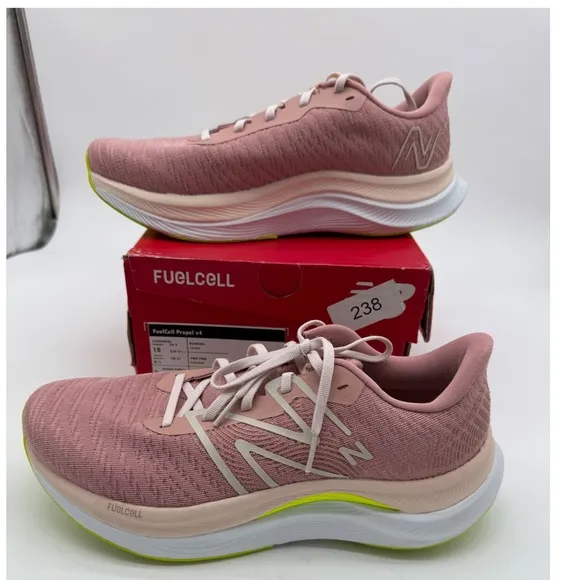 New Balance FuelCell Propel v4 Running Shoes Cushioned Pink Women's Size 10