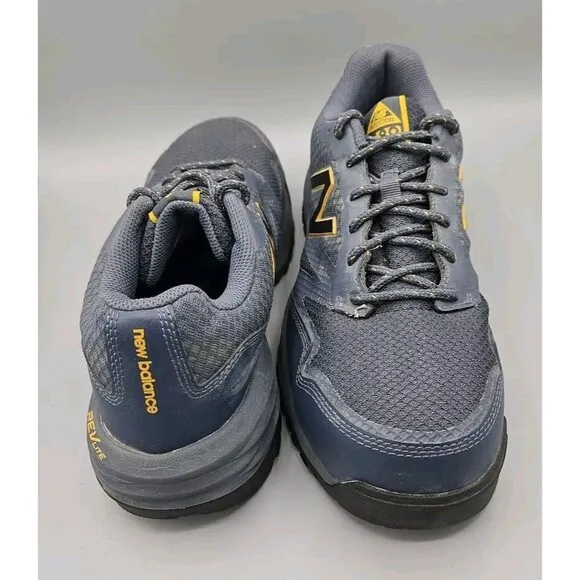 New Balance Industrial 589 Mens Composite Toe Shoes Sz 8.5 WIDE Blue Rev Lite