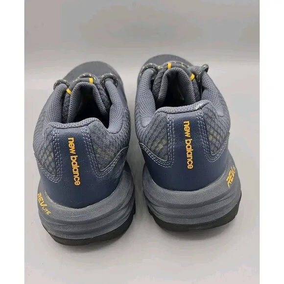 New Balance Industrial 589 Mens Composite Toe Shoes Sz 8.5 WIDE Blue Rev Lite