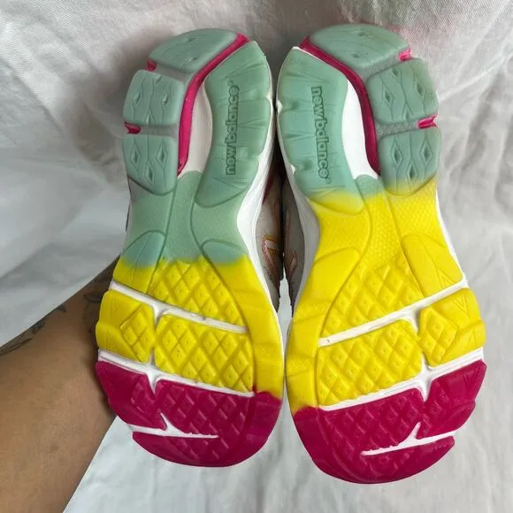 New balance kids Rainbow 888 V2 Running Shoes Hook And Loop Wide NWOB