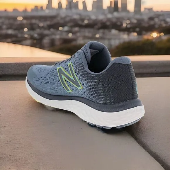 New Balance Mens M680ll7 Gray Light Cyclone Running Shoes Size‎ 9.5 Wide NWB