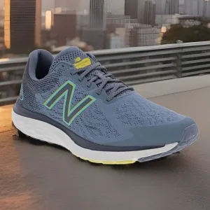 New Balance Mens M680ll7 Gray Light Cyclone Running Shoes Size‎ 9.5 Wide NWB