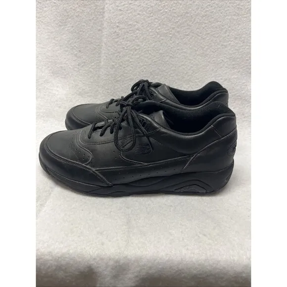 New Balance MW810BK Shoes Mens 8.5 Black Rollbar Stability Walking Made In USA
