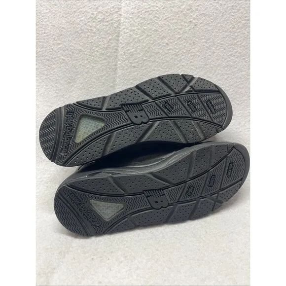 New Balance MW810BK Shoes Mens 8.5 Black Rollbar Stability Walking Made In USA