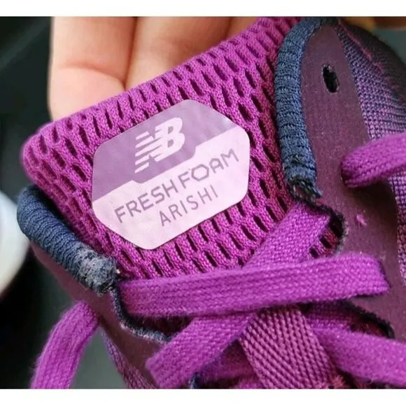 New Balance Womens FF Arishi V3 WARISCR3 Purple Running Shoes Sneakers Size 8 B