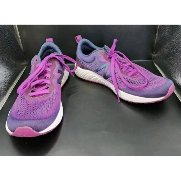 New Balance Womens FF Arishi V3 WARISCR3 Purple Running Shoes Sneakers Size 8 B