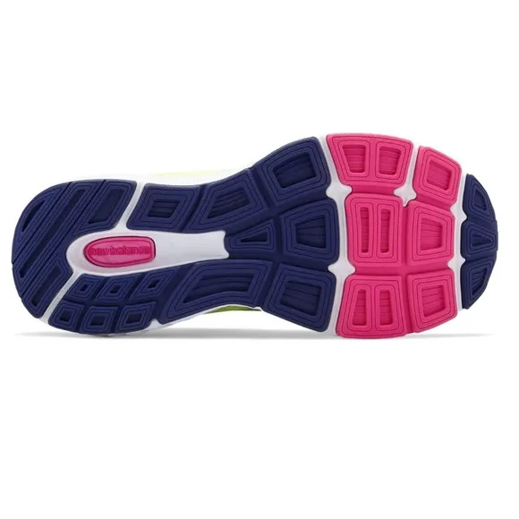 New Balance Women's W680V3 Running Shoe | Color: Yellow/Pink/Blue 🩷👟💛👟💙