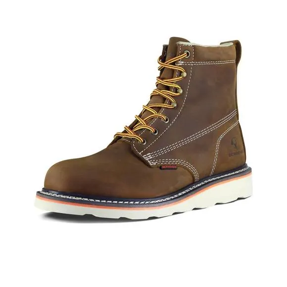 NEW BERRENDO men's soft toe work boots safety footwear electrical hazard rated i