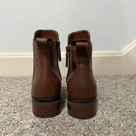 NEW! Cole Haan Sequoia Leather River Chelsea Bootie Boot - Size 6