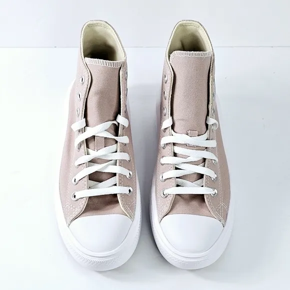New! Converse Chuck Taylor All Star Platform High Top Sneakers Shoes Mauve