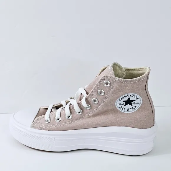 New! Converse Chuck Taylor All Star Platform High Top Sneakers Shoes Mauve
