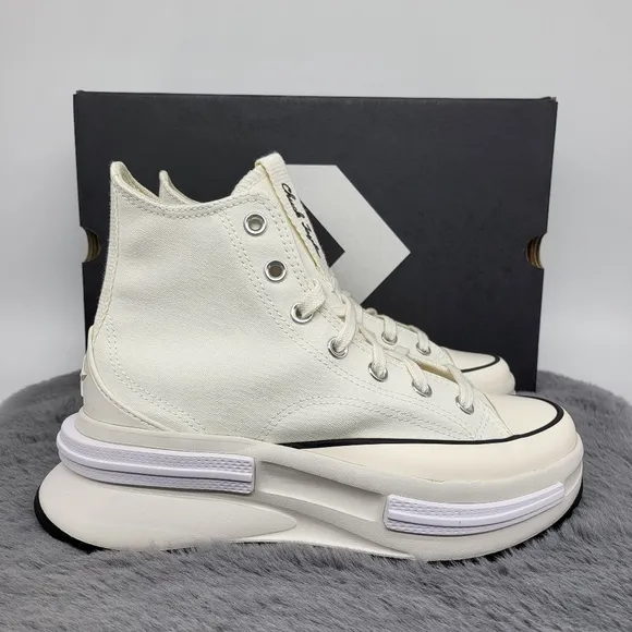 New Converse Run Star Legacy CX High 'Egret' Women's Size 8 Sneakers Shoes