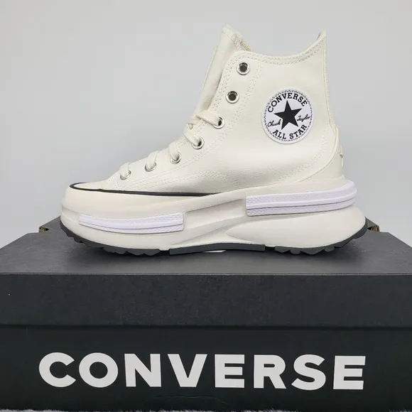 New Converse Run Star Legacy CX High 'Egret' Women's Size 8 Sneakers Shoes