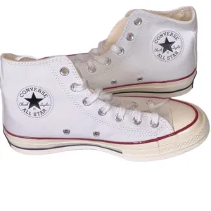 NEW CONVERSE Women Chuck 70 White High Top Vintage Canvas Shoes