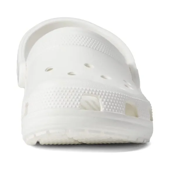 NEW! Crocs Unisex-Adult Classic Clogs , White, 8 Men/10 Women