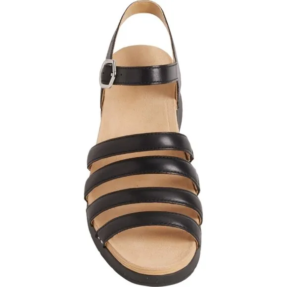 NEW Dansko Roxie Sandals - Nappa Leather black For Women 253