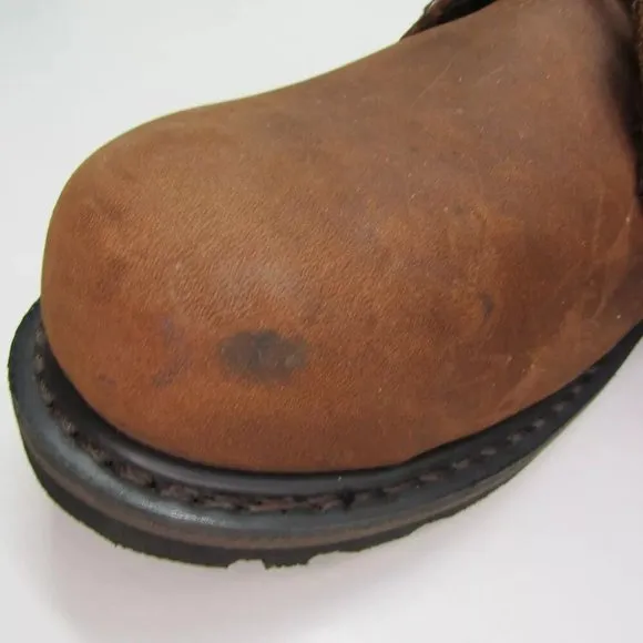 NEW EVERBOOTS Mens Tank Work Boots Steel Toe Lace-Up Padded Durable Size 11M