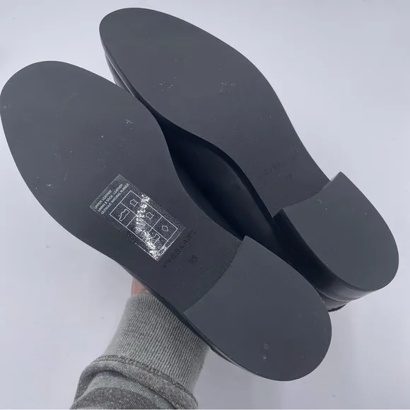 NEW Everlane Black Leather The Modern Loafer in Size 9.5