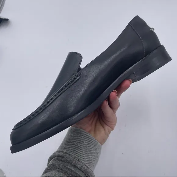 NEW Everlane Black Leather The Modern Loafer in Size 9.5