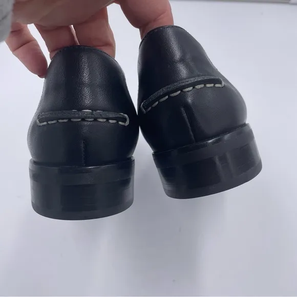 NEW Everlane Black Leather The Modern Loafer in Size 9.5