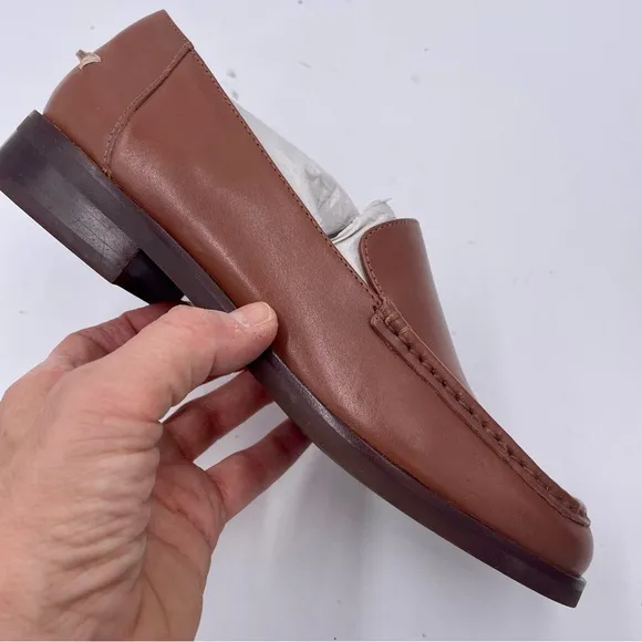NEW Everlane Rum Brown Leather The Modern Loafer in Size 7