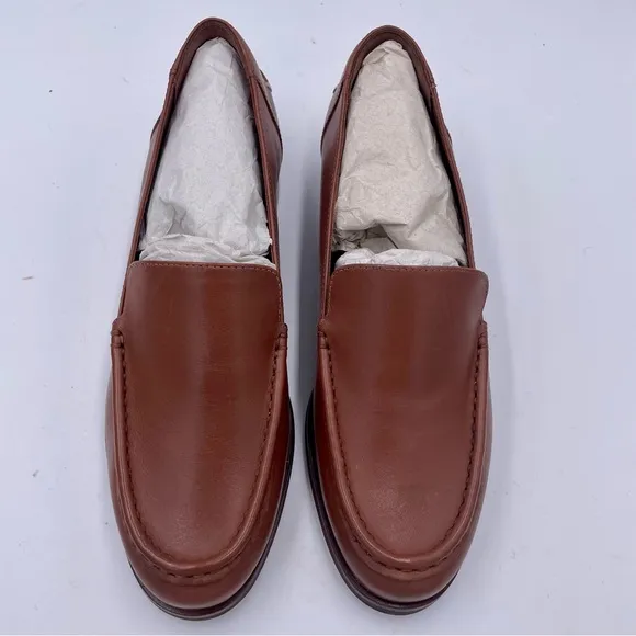 NEW Everlane Rum Brown Leather The Modern Loafer in Size 7