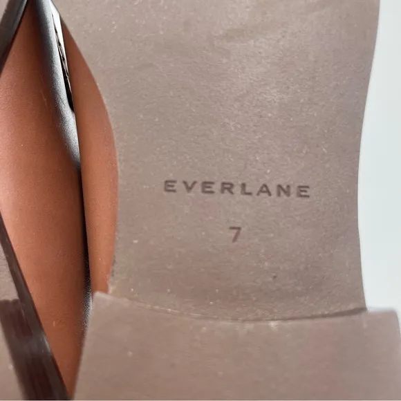 NEW Everlane Rum Brown Leather The Modern Loafer in Size 7