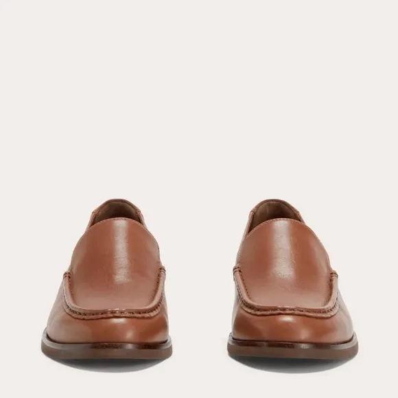 NEW Everlane Rum Brown Leather The Modern Loafer in Size 7