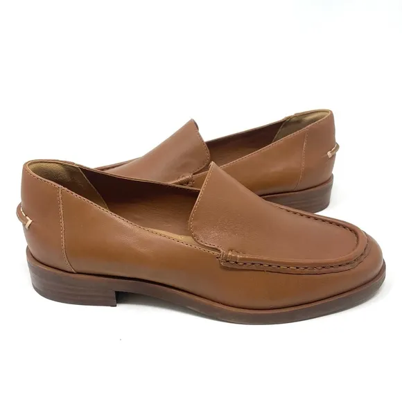 NEW Everlane The Modern Loafer in Rum Brown Leather, Women's Size 6.5, $168