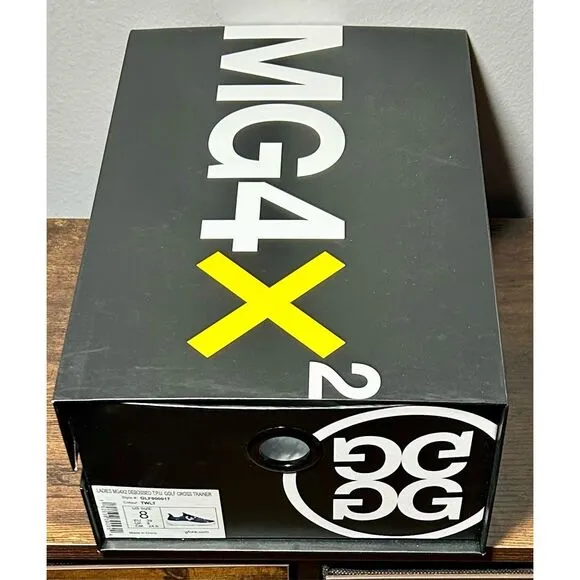 New- G/Fore GFORE G4 MG4x2 Debossed Skull T Golf Shoes Sneakers Women's 8 Blue