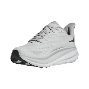 NEW HOKA men's clifton 9 shoes in nimbus cloud/steel wool