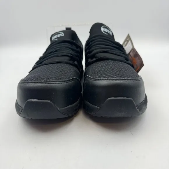 NEW HOSS Sparks SD Black Composite Toe Shoes US Men's 7.5 Wide