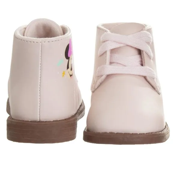 NEW JOSMO BABY GIRLS MINNIE MOUSE WALKING SHOES - LIGHTWEIGHT SYNTHETIC FIRST ST