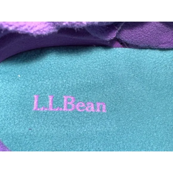 NEW L.L. Bean Mens Purple Mountain Classic Quilted Boots Sz. 8 M Grey Teal Black