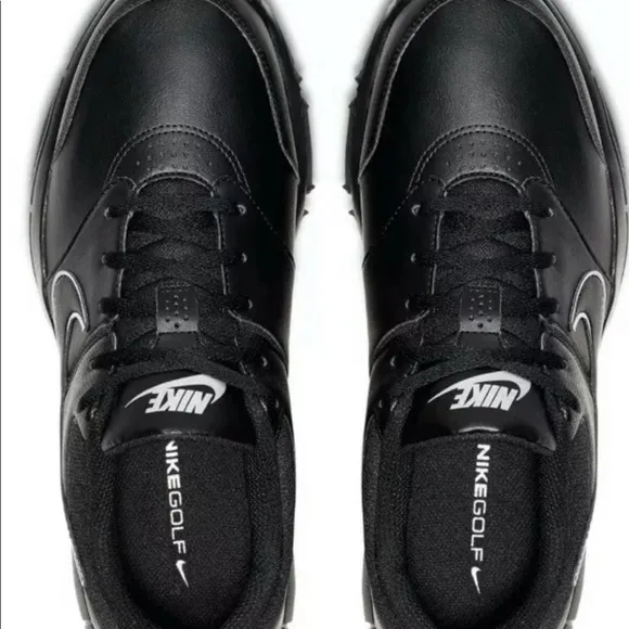 New Men's Black  Nike Duarasport 4 Golf Shoes wide