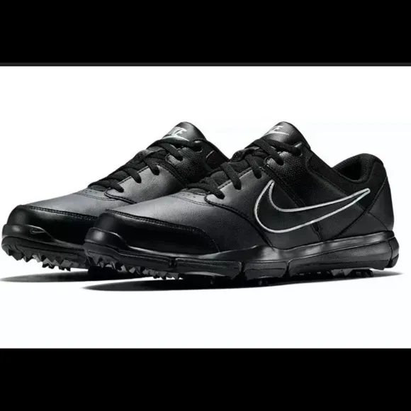 New Men's Black  Nike Duarasport 4 Golf Shoes wide