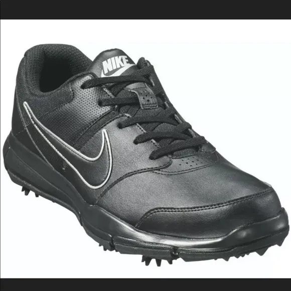 New Men's Black  Nike Duarasport 4 Golf Shoes wide