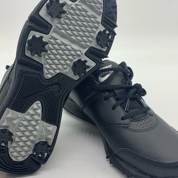 New Men's Black  Nike Duarasport 4 Golf Shoes wide