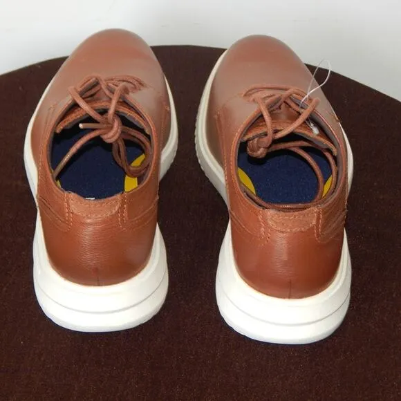 NEW Men's Cole Haan Grand Plus Modern Craft British Tan C36935 LACE-Up Shoes 8½