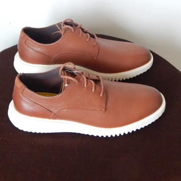 NEW Men's Cole Haan Grand Plus Modern Craft British Tan C36935 LACE-Up Shoes 8½
