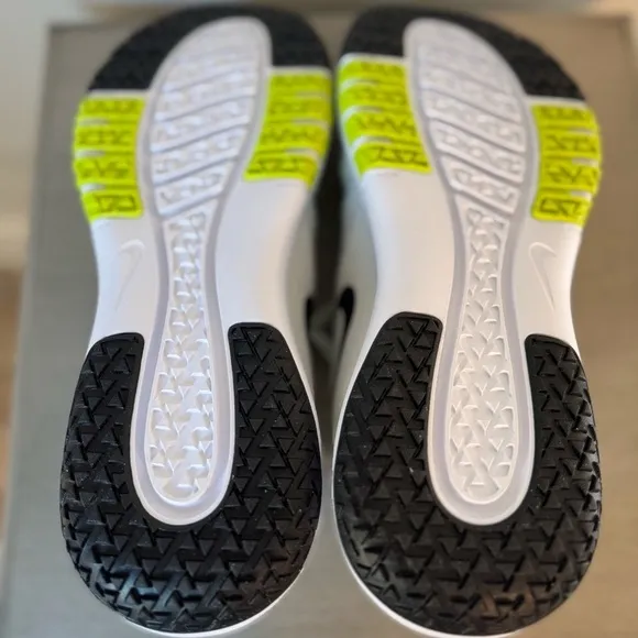 NEW Mens NIKE FLEX CONTROL 4 Spruce Aura Volt White Black MESH Workout Shoes