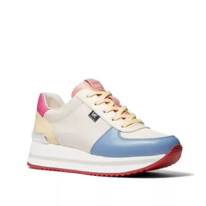 New! MICHAEL KORS Women's Monique Colorblock Trainers Platform Sneakers Shoes