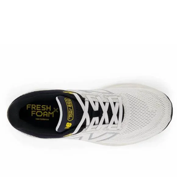 NEW NEW BALANCE men's fresh foam x 860 v14 running shoes in grey/black