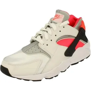 NEW! Nike Huarache Running Trainers Heel Clip Youth Size 3.5 White DX4259-100