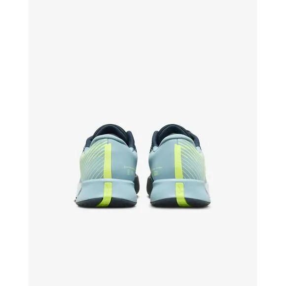 NEW NIKE men's air zoom vapor pro 2 hard court tennis shoes in armoury navy/volt