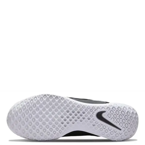 NEW NIKE men's court zoom nxt shoes in black/white